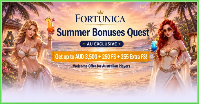 Fortunica Casino Bonus banner